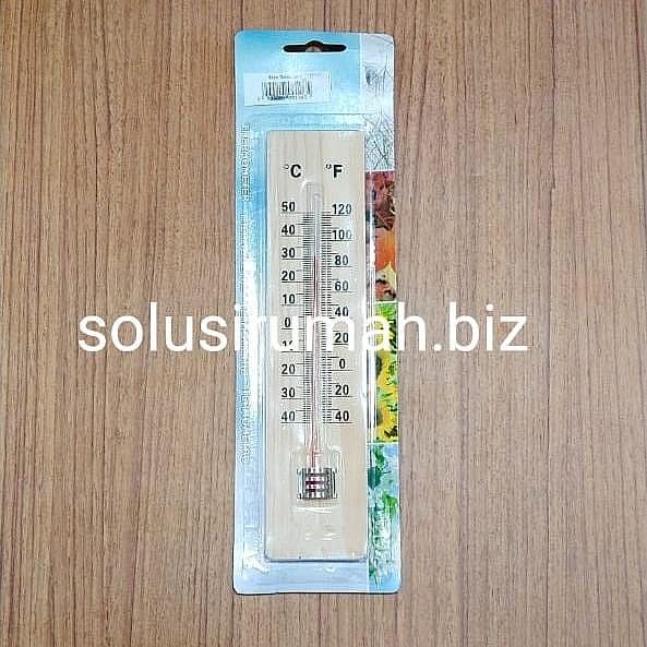 THERMOMETER RUANGAN BAHAN KAYU