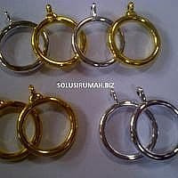 GELANG KORDEN BULAT KUNING DAN PUTIH