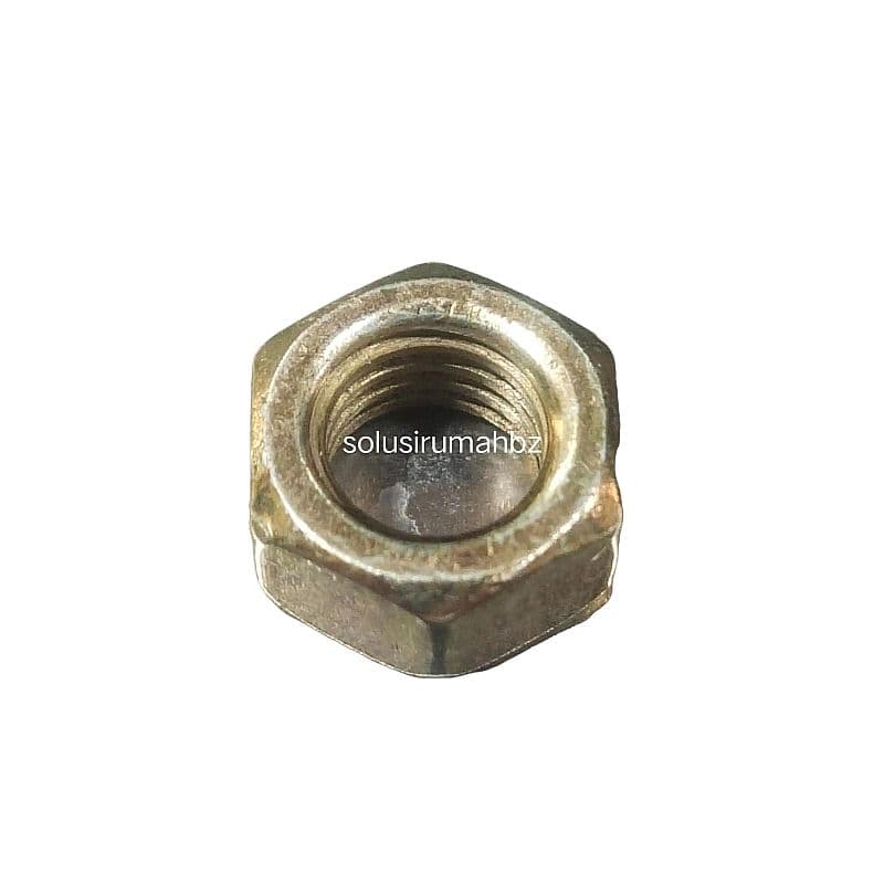 perbiji mur saja m8 gold plate kuning m 8 untuk siku lubang tanpa baut