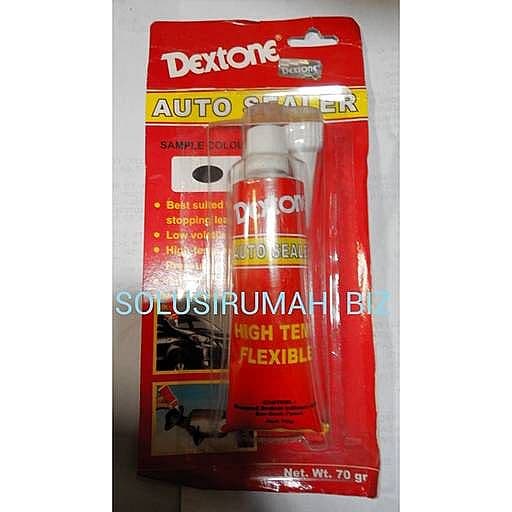 LEM KACA 70g HITAM AUTOSEALER TUBE silicone sealant AQUARIUM 1PCS