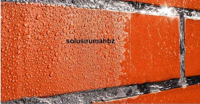 cat pelapis batu alam merah bata gloss coating kilap pelindung stone