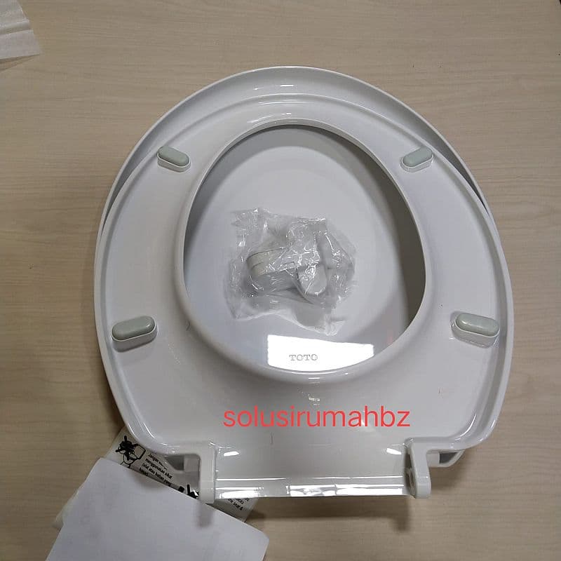 TUTUP CLOSET TOTO asli baru MONOBLOK STANDART TEBAL SEAT COVER
