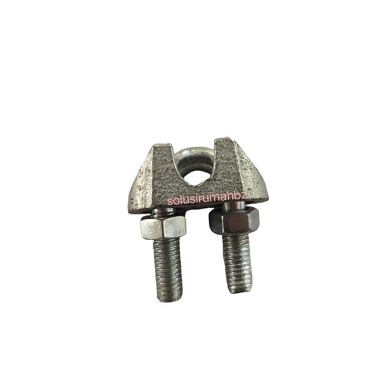 Klem Seling 6MM Kuku Macan 5/16 Clamp Seling 6 MM Tali Kawat Baja m6 m 6 sling