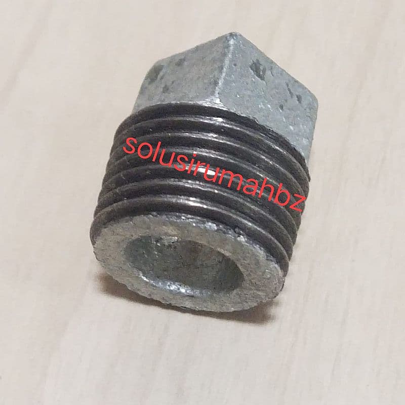 Plug besi 1/2 g brand 1/2" drat bspt 0.5 inch 0,5 galvanis gbrand