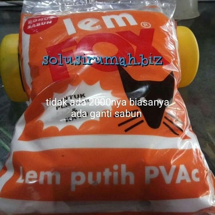 LEM PVAC FOX 0.8 PROMO BSR KANTONG KUNING ADA UANG RP. 2000