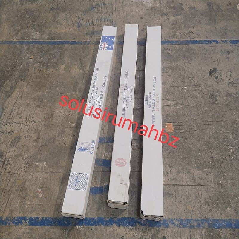 KAWAT PARABOLA BAJA or ALUMINIUM PER ROL perol australia anti nyamuk