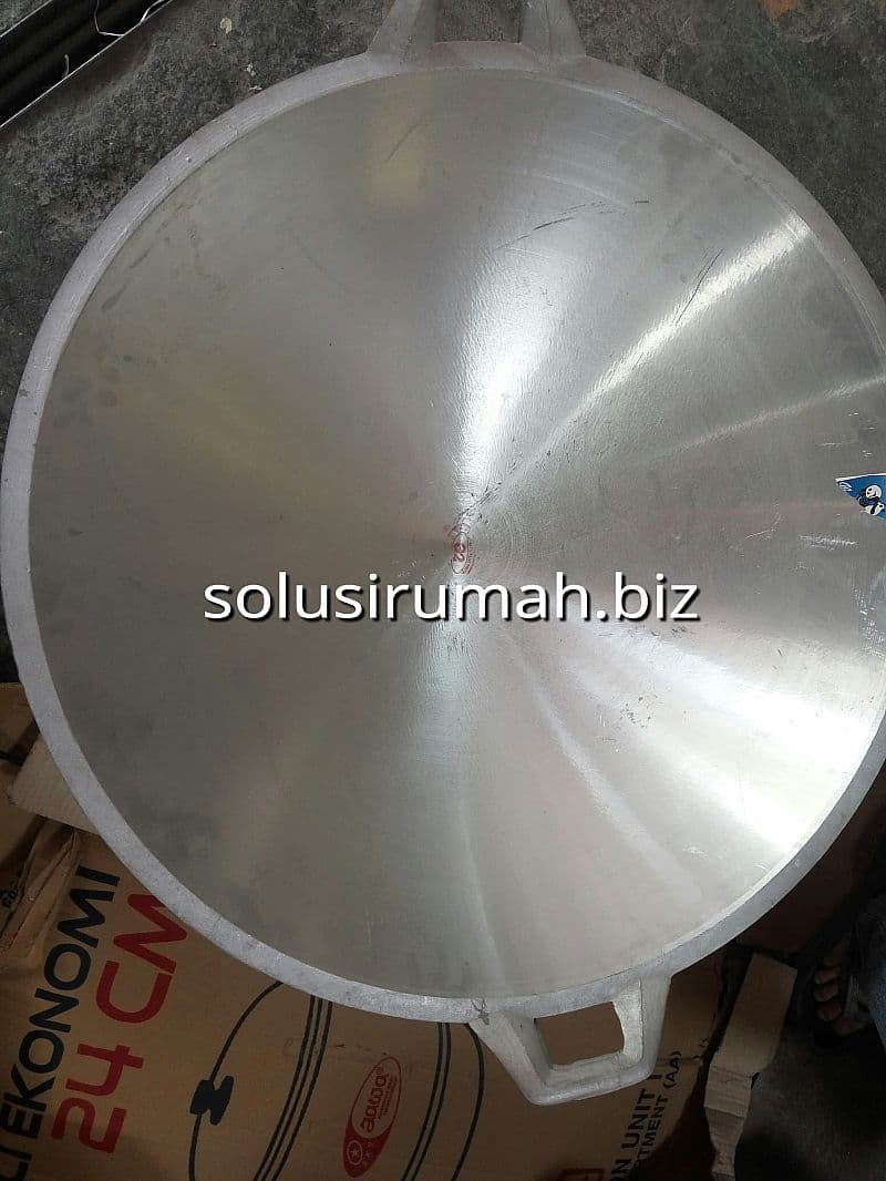 WAJAN 80CM BAHAN PLAT ALUMUNIUM