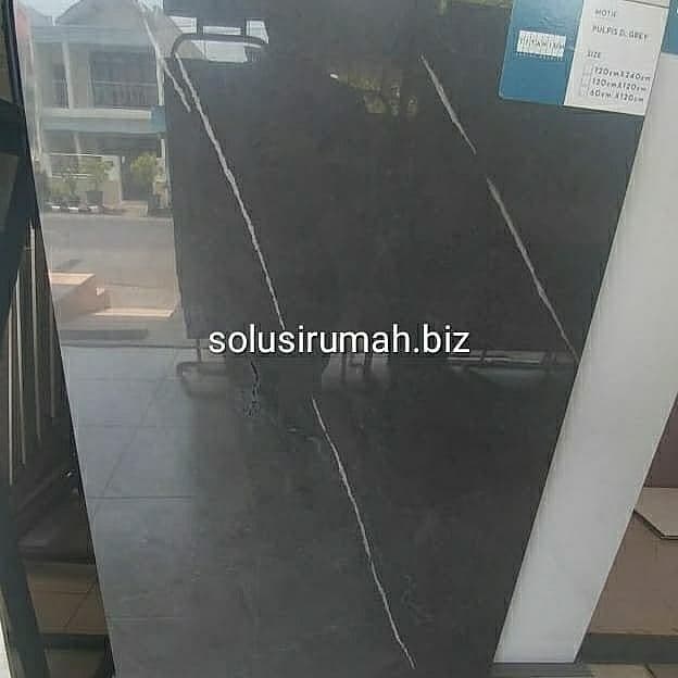 GRANITE GRANIT 120 x 60 cm hitam kilap polos bukan keramik tile m2
