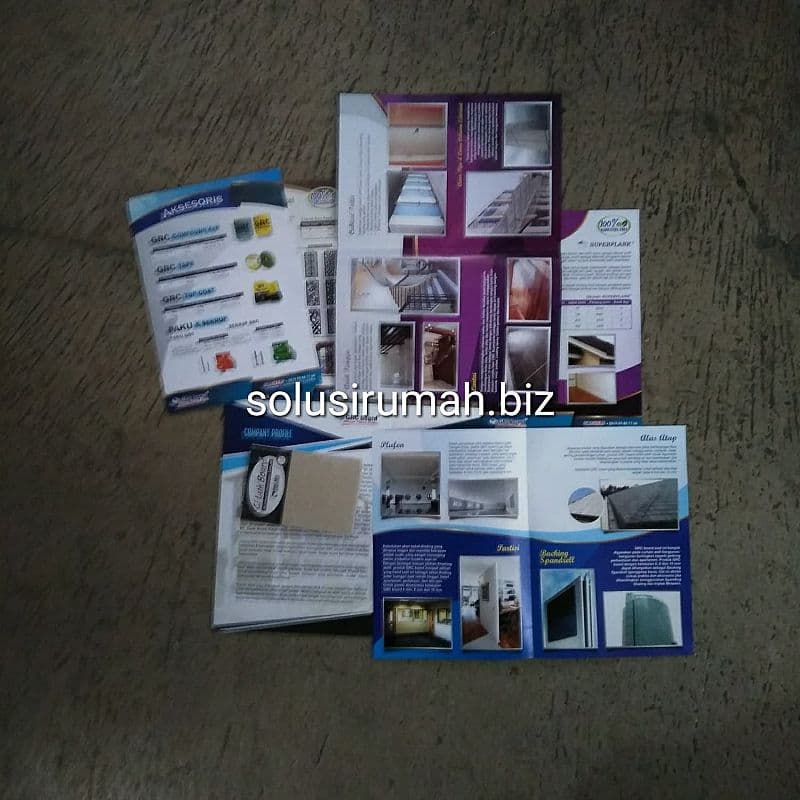 KATALOG GRC BOARD 11LEMBAR GRUP GRC COMPLETE BUKU BROSURE