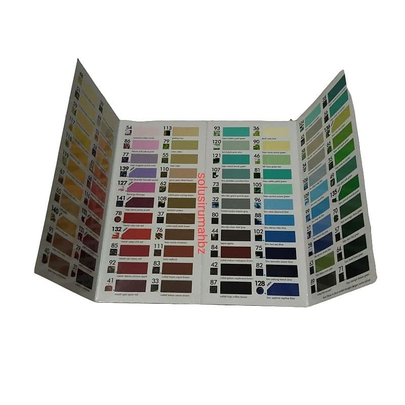Katalog Cat EMCO Mini 70x150MM 8 Halaman untuk Pilihan Warna yang Tepat
