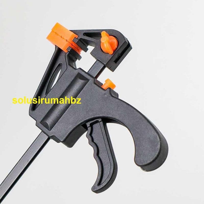 quick ratchet clamp pvc 100MM 10CM 4 INCH JEPIT KAYU PENJEPIT klem 4"