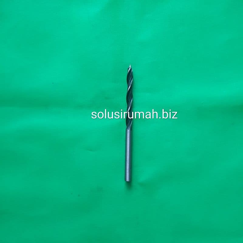 MATABOR KAYU 5MM*85MM MATA BOR DRILL 1BIJI THREE POINT 5mm 5 mm