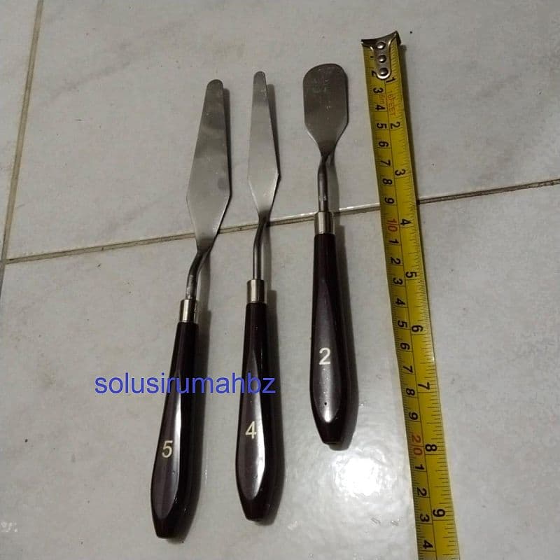 CETOK LUKIS SET PALET LUKIS GAMBAR PISAU GAMBAR ready