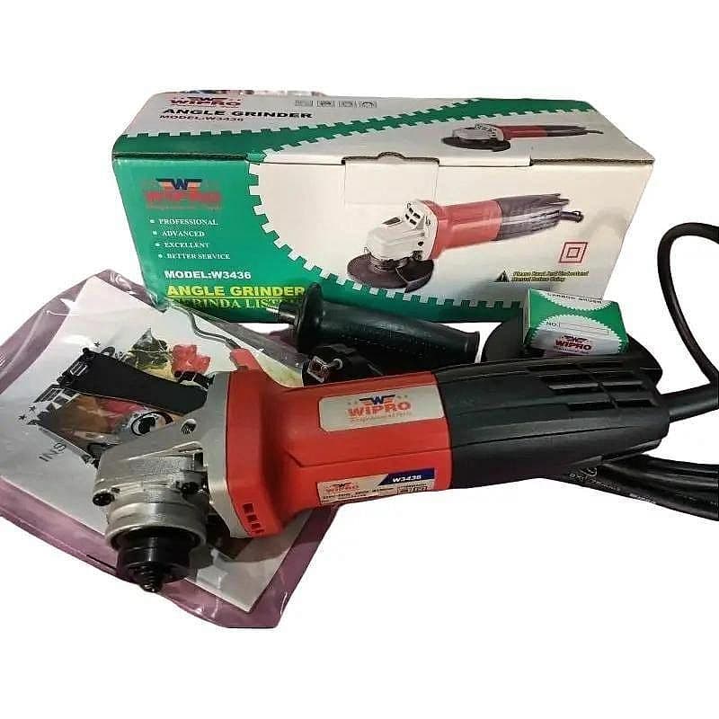 Wipro W3436 Disc Grinder 4" Mesin Gerinda / Angle Grinder Wipro W3436 4 Inch 100mm – Power Tools Listrik