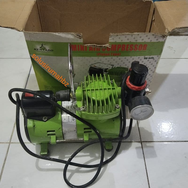 KOMPRESOR MINI AIRBRUSH KENTARO 150W TANPA TABUNG TC108B PCS
