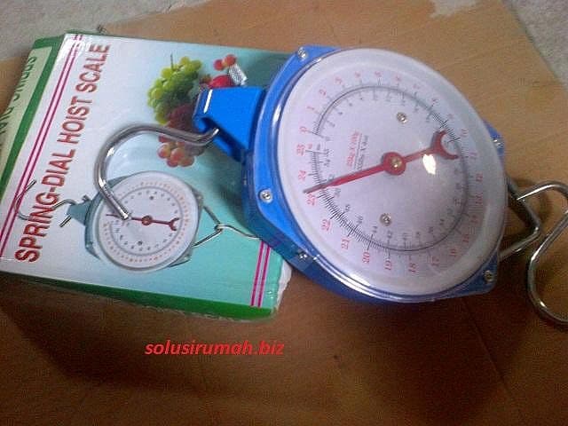 TIMBANGAN GANTUNG DIAL 25KG JARUM