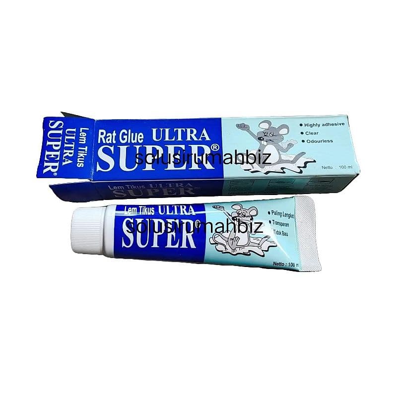 Lem Tikus Ultra Super 100ML - Solusi Rumah untuk Mengatasi Masalah Tikus di Rumah Anda