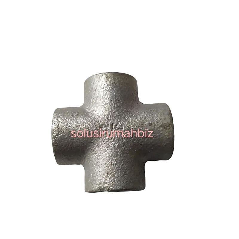 CROSS KRES BESI 3/4" SAMBUNGAN BESI 3/4 inch 0.75 in 0,75 inc 4 lubang