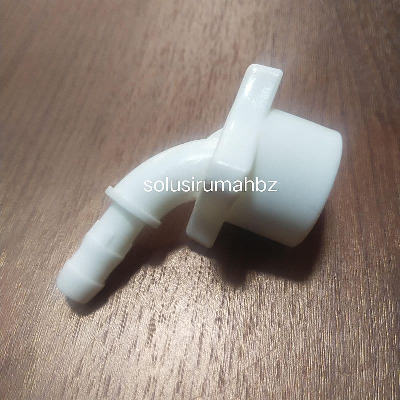 sambungan selang mesin cuci INLET KNEE L SIKU