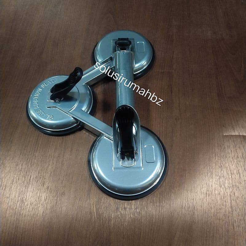 KOP KACA 3 kaki body aluminium 3kaki Glass Suction Cup kuat bagus