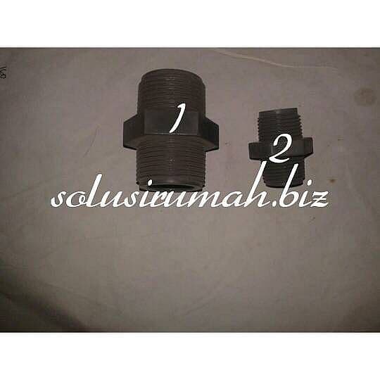 DOUBLE NEPEL 1/2 STD PVC PCS NO.2