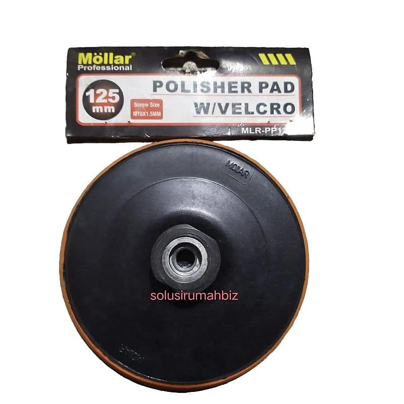 TATAKAN POLISH KRETEK MOLLAR M10-14 HDT MERAH AMPLAS/RUBBER PAD