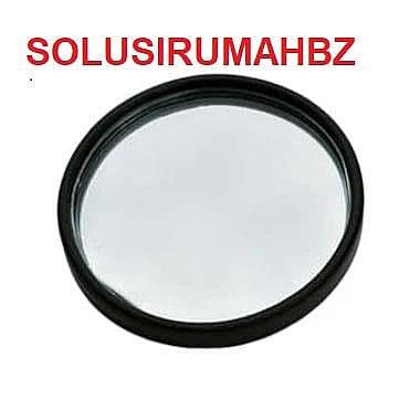 CERMIN CEMBUNG 53MM BLIND SPOT MIRROR FIXED CONVEC MIRROR SPION KACA TAMBAHAN 5CM LEBIH