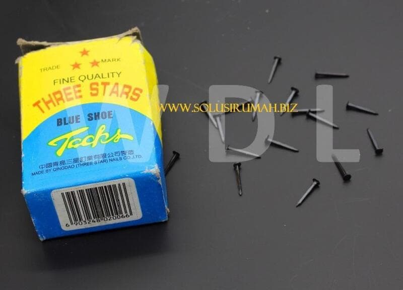 PAKU SEPATU THREE NAIL 3/4 INCH /PAK
