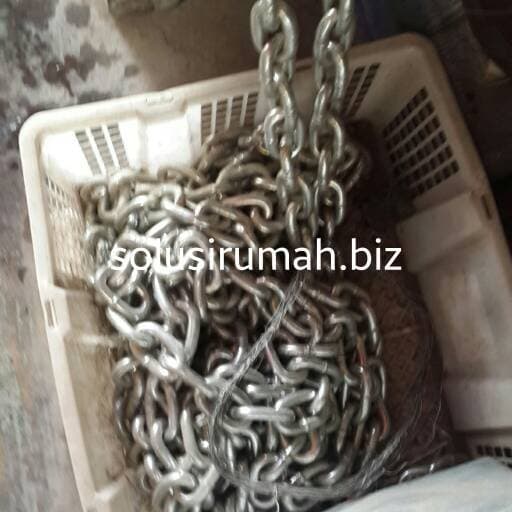Rantai besi 5 mm (3/16) rante kapal /m1 lari