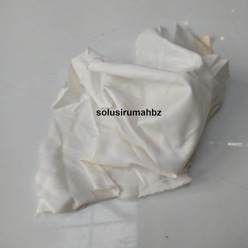 KAIN KATUN PUTIH QUALITAS SUPER MAJUN POLITUR