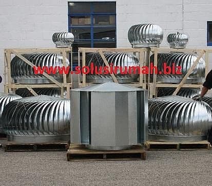 TURBINE VENTILATOR ALUMINIUM 90CM KIPAS VENTILASI TURBIN ALM