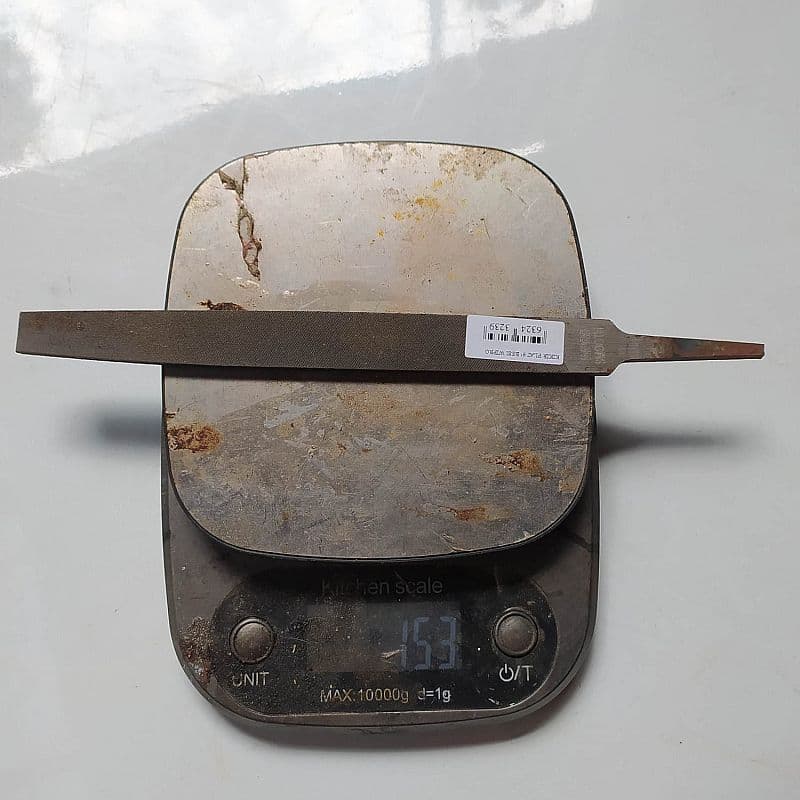 ENGINEER FILES 8 INCH WIPRO ASLI FLAT KIKIR PLAT DATAR 8" BESI HALUS METAL FILE BESAR 8"