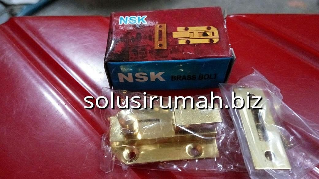 GRENDEL LEMARI BENGKOK NSK BRASS KUNINGAN
