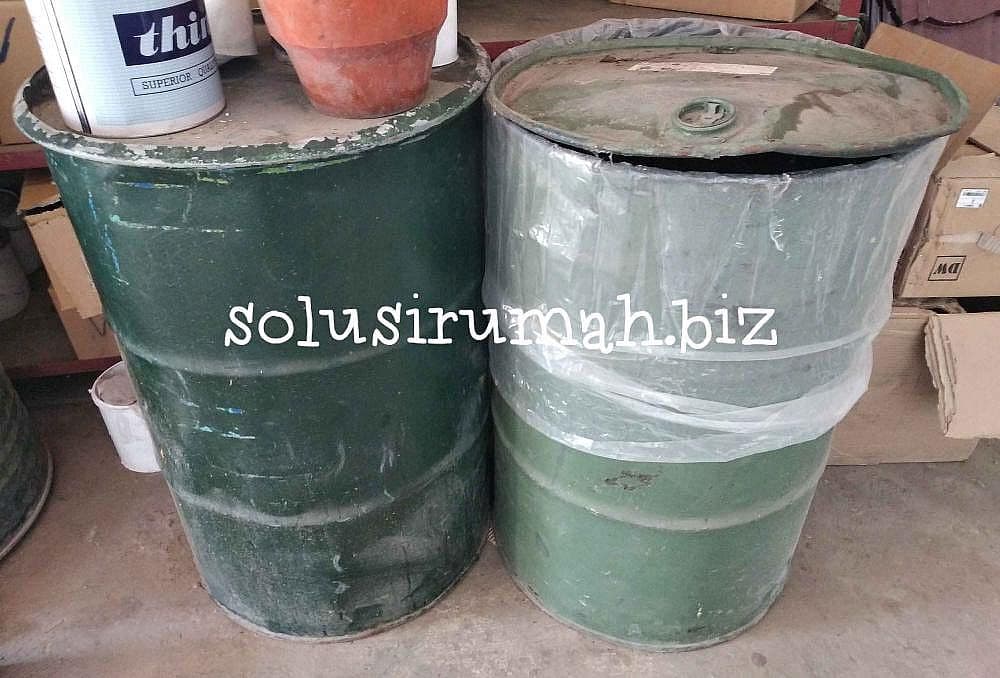TONG BESI DRUM BESI 200L BEKAS LEM ADA BANYAK