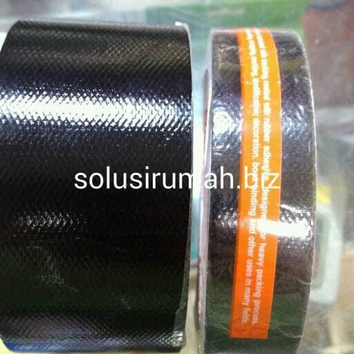 isolasi 2" hitam cloth isolasi terpal duct tape isolasi hitam kain