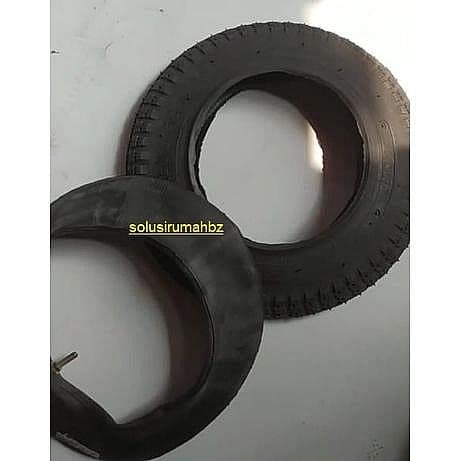 BAN GEROBAK DALAM + LUAR ALPHA 3.25 RODA U DORONG SORONG SUKU CADANG