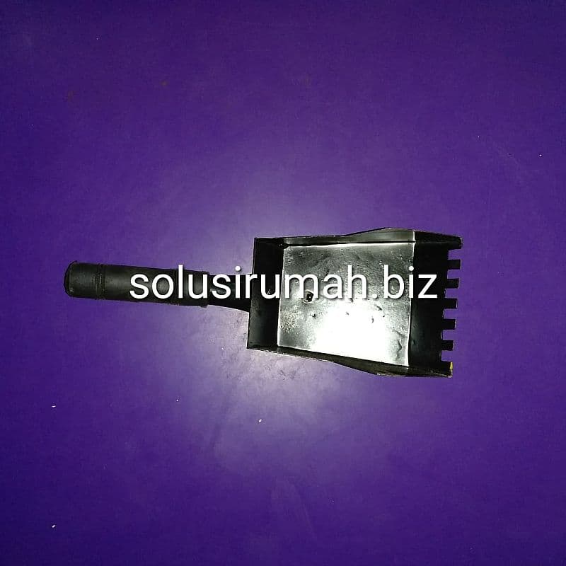CETOK BATA RINGAN trowel sendok KERAJINAN BERGIGI TAMAN 10cm