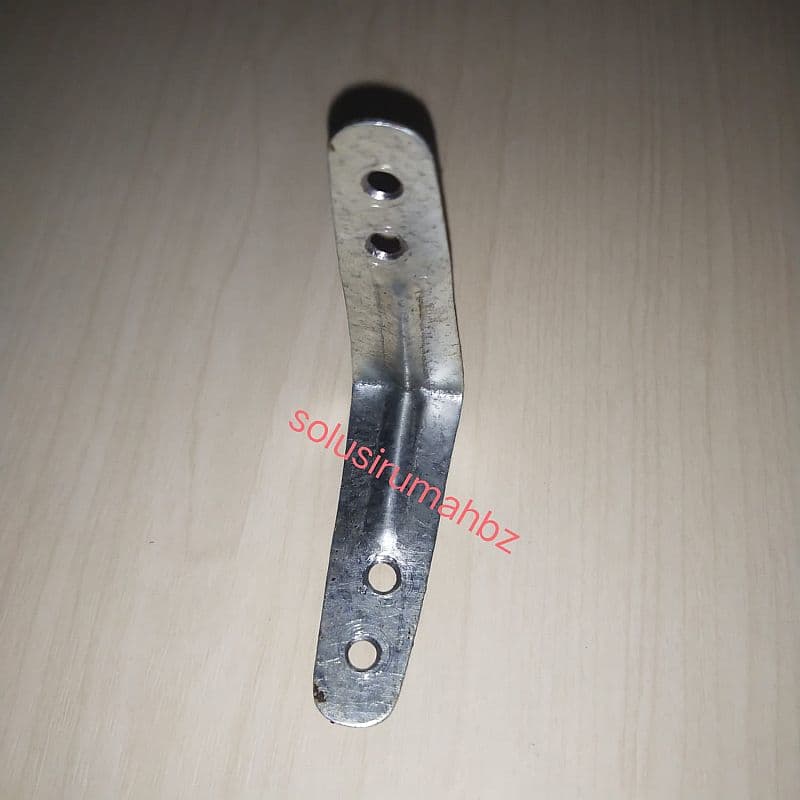 SIKU PENYANGGA PENYANGGA BESI L 55 MM 6CM RAK PLAT KURSI MEJA GALVANIS