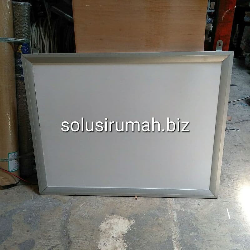 PAPAN TULIS 105 X 80 CM ALUMINIUM BESAR TEBAL MELAMIN 3MM PIGURA