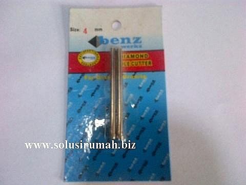 mata bor kaca 4mm intan bulat diamond core drill