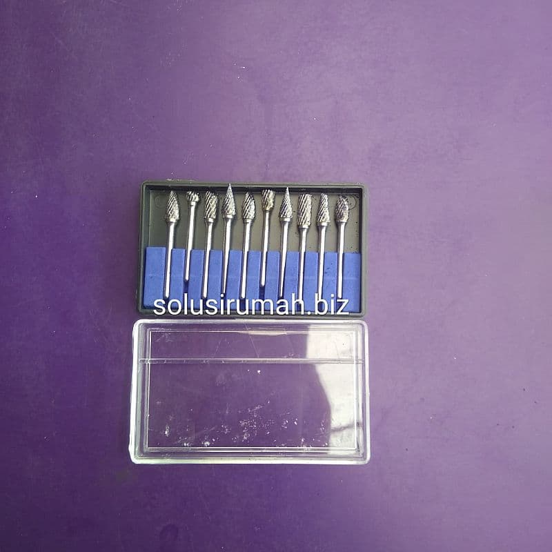 Tungsten carbide rotary file kikir mata bor set