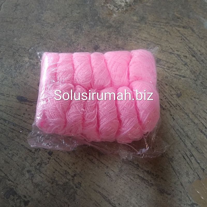 BENANG BOL MERAH WARNA SIET SULAM BENANG 11G / 1LSN