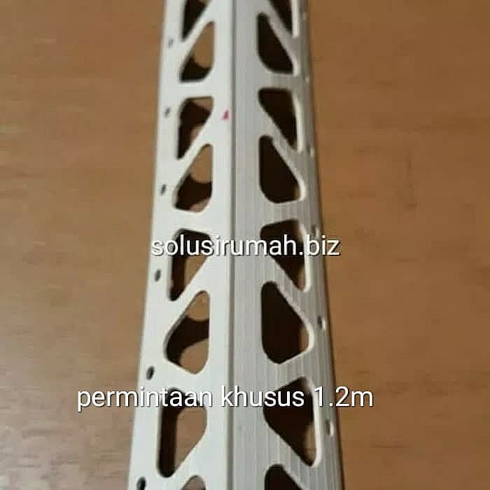 SIKU WALLANGLE Pvc WALL ANGLE SIKU SUDUT ACIAN CORNER 1.2M 2x2cman BEADS