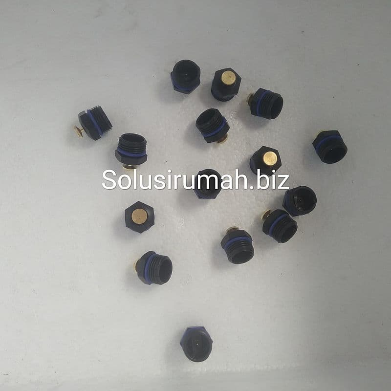 COP SPUYER PVC PLASTIK CUCUK KUNINGAN KE SDD 1/2 SPRINKLER KABUT / bj