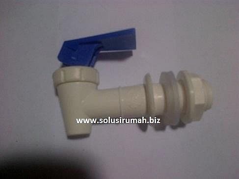 KRAN AQUA KIPAS TRISENSA PANJANG BIRU GUCI