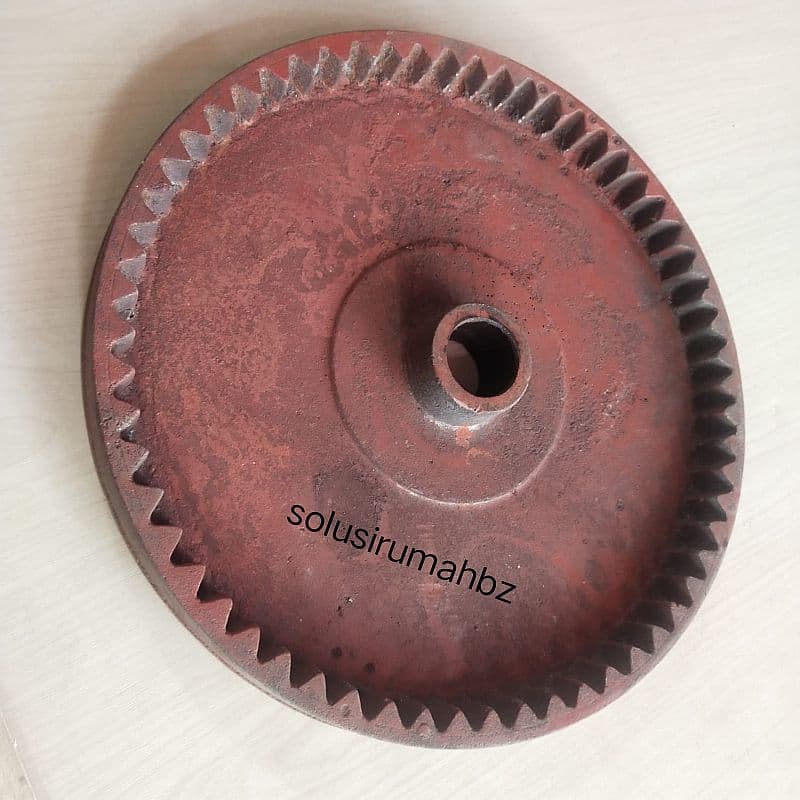 GEAR MOLEN D153MMXT30MM AS 38MM U MEREK GOLDEN GLOBE MESIN MOLEN 50KG