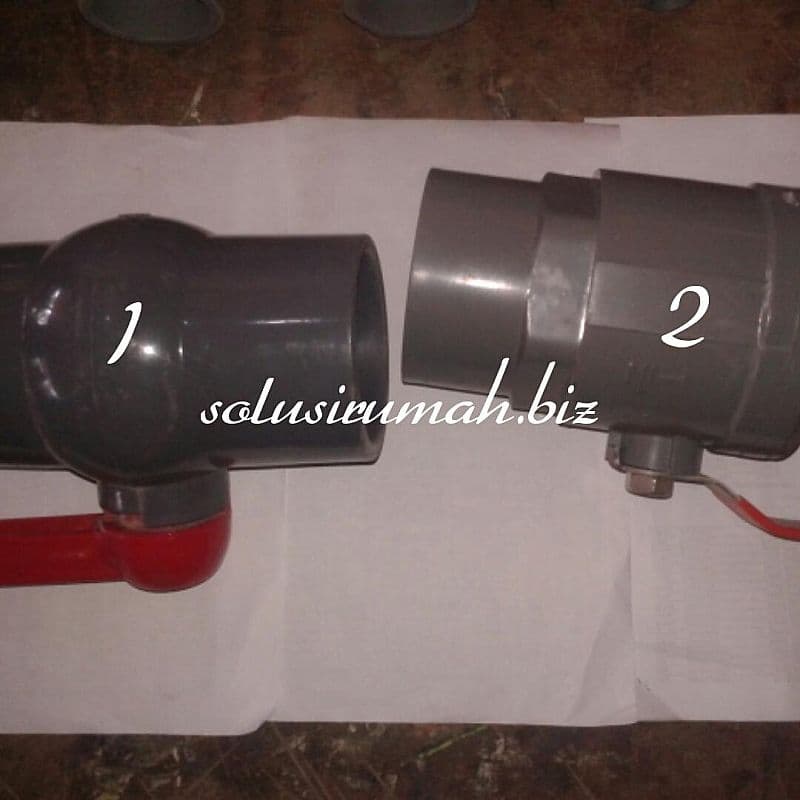 BALLVALVE 3" BLITZ(SS GG)PVC   PCS NO.2 STOP KRAN