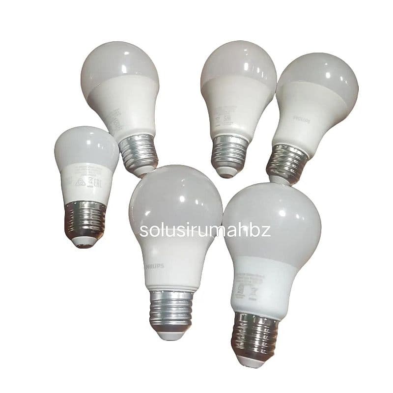perbiji lampu Philips Led tanpa packing bolam 3 4 5 6 7 8 9 10 11 bola