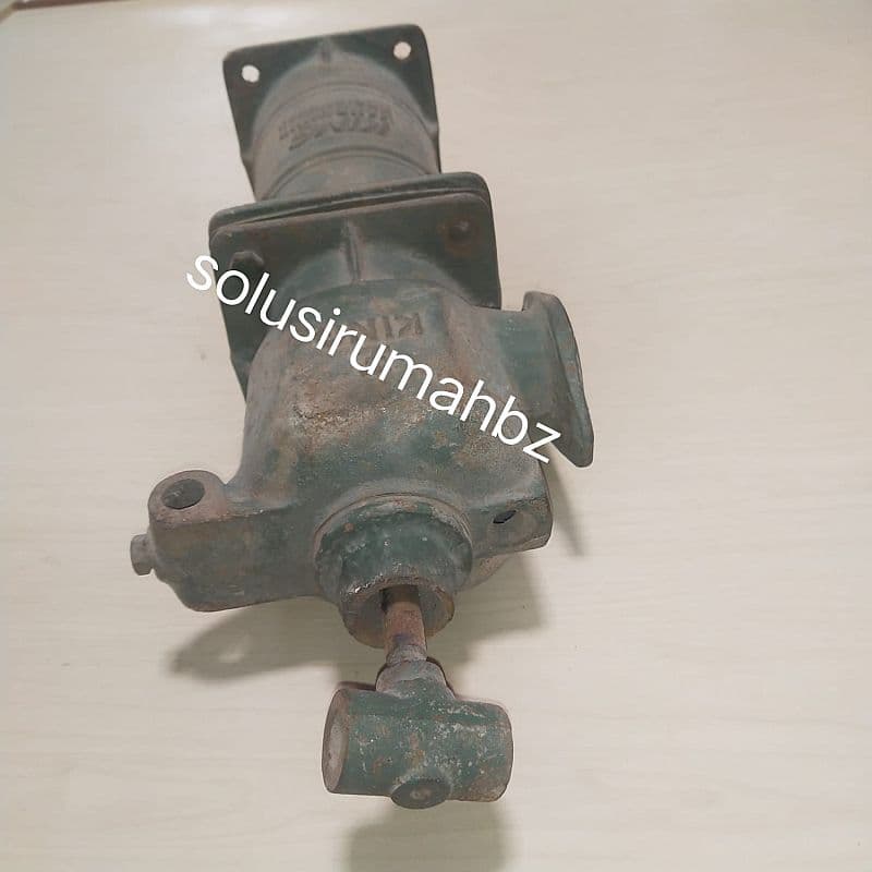 BODY SAJA POMPA DRAGON 13X13X46CM MANUAL BESAR TANGAN BODI BADAN BESI