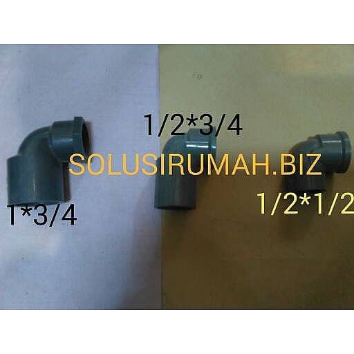 KDD 1/2*3/4 STD PVC (DRAT 1/2) PCS/BIJI